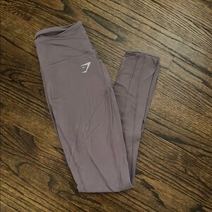 Purple High-Waisted Leggings